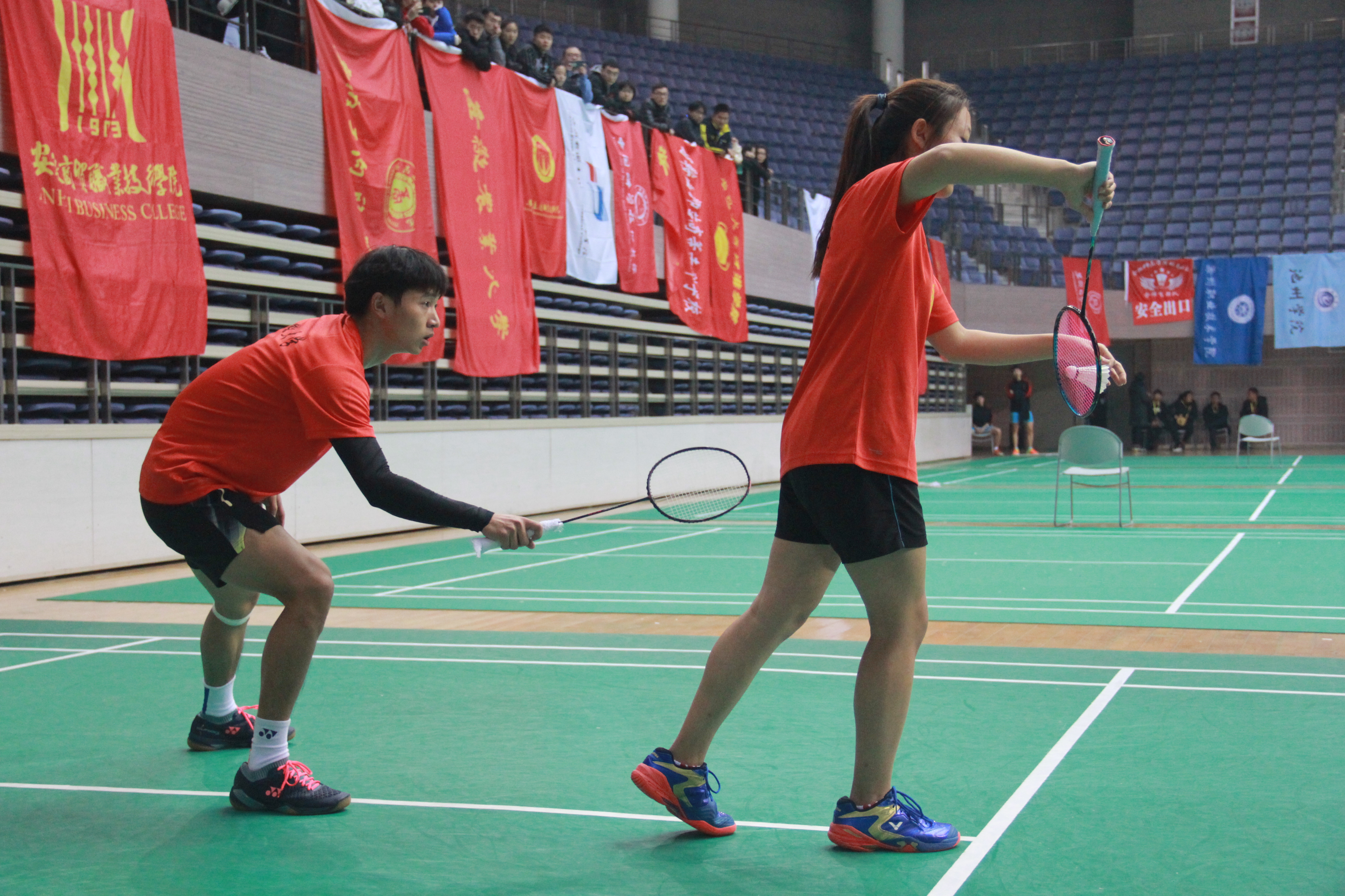 我校在2019年安徽省大学生体育联赛羽毛球比赛中斩获佳绩